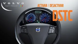 Cómo activar/Desactivar Control de tracción (DSTC) Volvo C30/S40/V50/C70