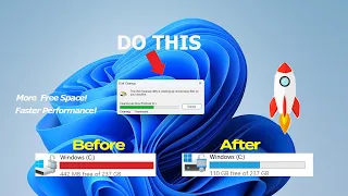 Clean Up Your Junk Files Now! -Windows 11 & 10 (Easy Way)