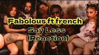 Fab and French bodied this | Say less official music video (reaction)