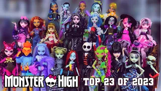 (Adult Collector) My Top 23 Monster High Dolls of 2023!