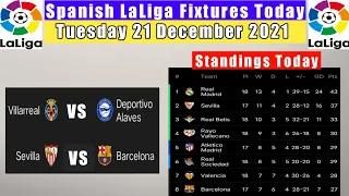 Spanish La Liga fixtures today | ATHLETIC CLUB VS REAL MADRID ~ LA LIGA STANDINGS 2021/22