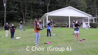 Outdoor Choir Rehearsal | September 26, 2020