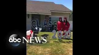 Sanitation worker serenades pair of graduating seniors | WNT