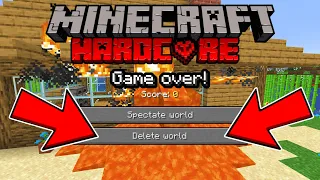 How to RESPAWN in MINECRAFT HARDCORE? How to BE ALIVE/RELIVE Hardcore World Tutorial AFTER DEATH!!!