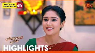 Punnagai Poove - Highlights | 24 May 2024 | Tamil Serial | Sun TV