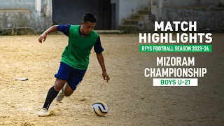 Mizoram Championship Highlights | Govt Aizawl College VS Govt J Thankima College | RFYS