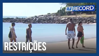 Restrições na Praia das Conchas, em Cabo Frio, revoltam moradores e turistas