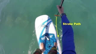 How To SUP Foil #1: Paddling straight on a shorter board