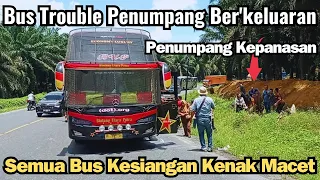 Semua Bus Terlambat Akibat Kenak Macat, Penumpang Kesiangan Dan Telat Sampai Tujuan