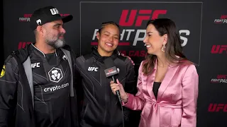 Karine Silva: "Foi uma vitória construída com sangue, suor e lágrimas" | UFC 292