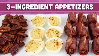 Healthy 3 Ingredient Appetizers! Holiday Recipe - Mind Over Munch