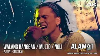 [4k] - 02. Walang Hanggan, Multo, Noli | ALAMAT Live at Viva Cafe (2nd Show)