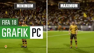 PES 2018: PC Min vs. Max - Graphics comparison / Grafikvergleich