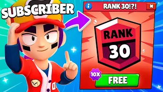 I Got 10 Subscribers Their First Rank 30 Brawler…