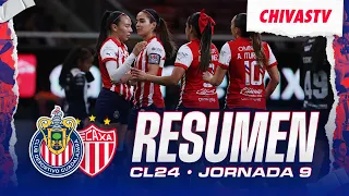 RESUMEN: Chivas Femenil golea a Necaxa y sigue invicto en casa | Clausura 2024