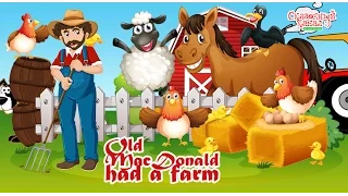 Детские песни на английском. Old MacDonald had a farm. Educational video.