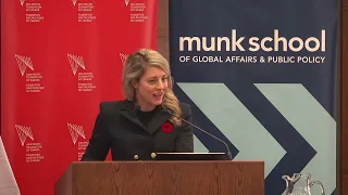 In Conversation with Foreign Affairs Minister Mélanie Joly: Canada and the Indo-Pacific Region