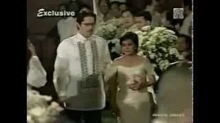 Matet de Leon Wedding Part 1 with Nora Aunor