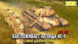 Как поживает легенда и самый дешевый VIII прем ИС-5 в Wot Blitz | D_W_S