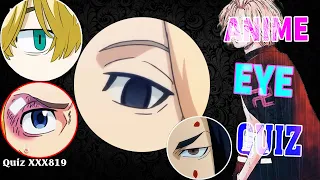 ADIVINA EL OJO DEL PROTAGONISTA DE ANIME 💜ANIME EYE QUIZ  | TOKYO REVENGERS | TEST ANIME