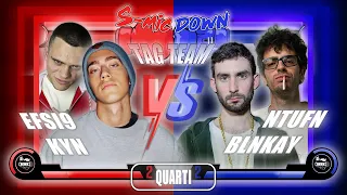 BLNKAY & NTUFN vs KYN & EFSI9 (Quarti di Finale) SMIC DOWN TAG TEAM