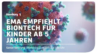 Zulassung ausgesprochen - EMA empfiehlt Biontech-Vakzin für Kinder ab 5 Jahren