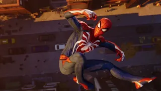Spider-Man's Upgraded Suit Scene!