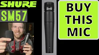 Shure SM57 Microphone Review- Buy This Mic!