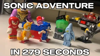 Sonic adventure (The full story) in 279 seconds - Lego stop motion