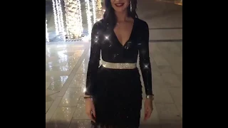 Бузова в Dubai  в потрясающем платье