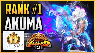 SF6 S2 ▰ Rank #1 Akuma Vs Tokido & Itazan 【Street Fighter 6】