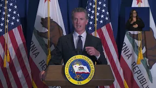 Newsom says California has $97.5 billion budget surplus