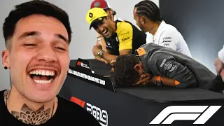 NON MOTORSPORT FAN Reacts To F1 Drivers Pranking Each Other