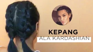 Tutorial Kepang Ala Kardashian/Dutch Braid