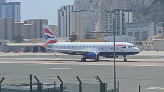 lunchtime flights at Gibraltar International Airport  25/05/24