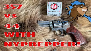 357 Mag Vs 44 Mag part 2: Penetration Test Underwood Extreme Penetrators