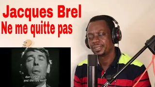 Jacques Brel - Ne me quitte pas -Reaction.🇧🇪