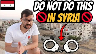 10 FORBIDDEN THINGS TO DO IN SYRIA🇸🇾 - 2023(WATCH BEFORE YOU VISIT SYRIA) 🇸🇾⚠️