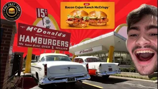 Bacon Cajun Ranch McCrispy 🥓