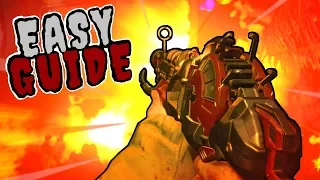 Alpha Omega - EASY RAY GUN MARK 2 "ORANGE UPGRADE" GUIDE (BO4 Zombies Tutorial)