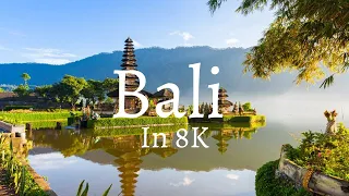 Bali in 8k ULTRA HD HDR | Beauty Of Indonesia 60 FPS)