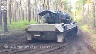 Ukrainian military started training to use self propelled anti aircraft gun Gepard | Ukraine Footage