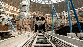 Abandoned Indiana Jones Massive Indoor Theme Park Inside Dead Mall of China