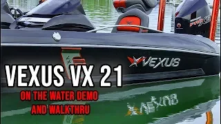 Best Bass Boat Ever Made??!! Vexus VX21 On The Water!