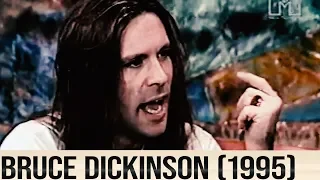 BRUCE DICKINSON no Fúria Metal (1995) - Arquivo KZG -  por Gastão Moreira