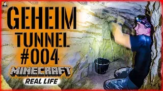 Survival Mattin baut GEHEIMTUNNEL #004 | MINECRAFT Real Life | BUSHCRAFT CAMP SHELTER ÜBERNACHTUNG