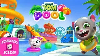 Talking Tom Pool Gameplay  #1 - Best Games for Kids