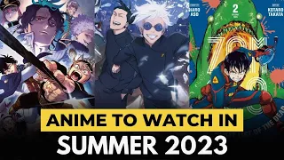 Top 10 Most Awaited Summer Anime In 2023