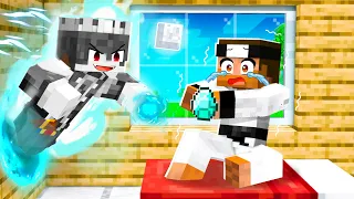 GHOST PRANK WITH JACK IN MINECRAFT 😂 (GONE WRONG)