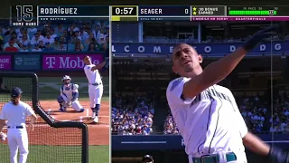 Mariners, Julio Rodríguez Puts up 32 Home Runs in the First Round! 2022 MLB Home Run Derby!